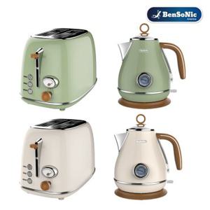 벤소닉 레트로 멀티 무선 포트n토스터 세트