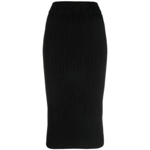 25 FW 베르사체진스꾸뛰르 니트 미디 스커트 73HAEM29CM01G TP435988407