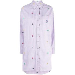 25 FW 겐조 디자인 자수 포플린 셔츠 드레스 FD62RO0929LJ TP432153790