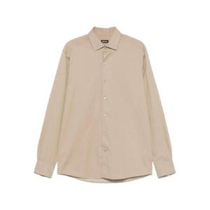 25 FW Zegna 스프레드 칼라 셔츠 UFX22A9SRO1 TP436584536