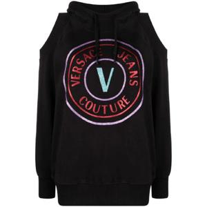 25 FW 베르사체진스꾸뛰르 로고 프린트 후드티 E73HAIT08ECF01T TP432145120