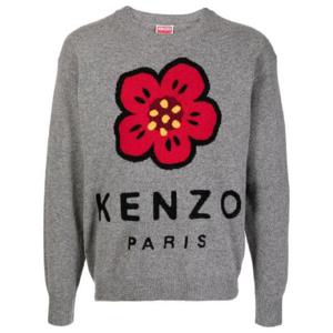 25 FW 겐조 보크 플라워 크루 넥 스웨터 FC65PU3453LD TP432320608