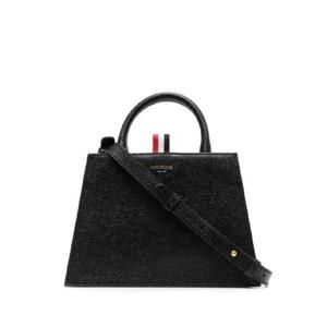 25 FW 톰브라운 로고 프린트 그레인 가죽 토트 백 UAG073A00198 TP432464484