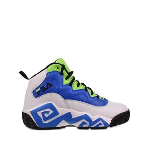 25 FW 필라 MB  화이트 일렉트릭 블루 그린 게코  스니커즈 1BM01860143 TP439193731