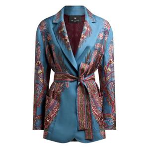 25 FW 에트로 페이즐리 프린트 실크 랩 재킷 WRCA0017AKA46 TP439930215