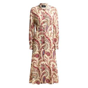 25 FW 에트로 페이즐리 프린트 미디 셔츠 드레스 WRHA028199SA4C1 TP440744697