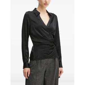 25 FW 게스 새틴 랩 블라우스 W4BH91WGS70 TP441469058