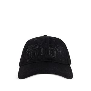 25 FW 베르사체진스꾸뛰르 로고 프린트 코튼 베이스볼 캡 모자 79YAZK32ZG387 TP442339251