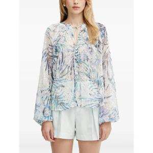25 FW 게스 자수 플로럴 프린트 블라우스 W5GH60W0WA2 TP442225823