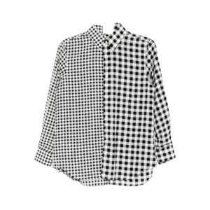 25 FW 꼼데가르송 레이어드 플레이드 셔츠 GPB0040511A TP442631779