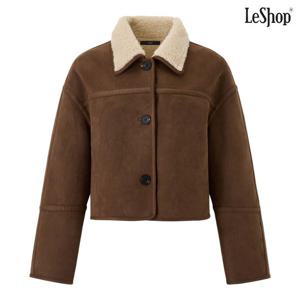 [르샵]스웨이드 양털 배색 긴팔 자켓 (DP4JK004A)