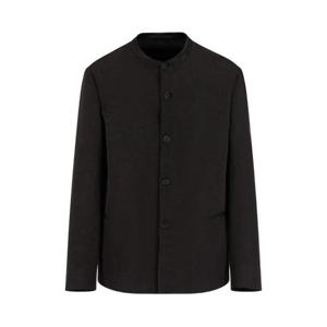 25 FW 조르지오아르마니 만다린 칼라 버튼 재킷 GM001520TE13949 TP442342472