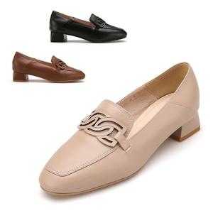 [미소페] 여성 유니크 포인트 로퍼 012239004 3cm