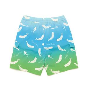 내셔널지오그래픽 키즈 K232UHP610 패턴 시어서커 반바지 BLUE