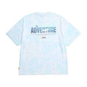 내셔널지오그래픽 N232UTS650 유니 타이다이 반팔 티셔츠 2 MINT