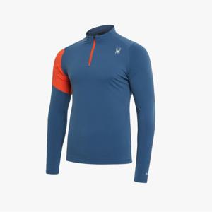 [스파이더] 남성 풋볼 프로웹 하프 집업 트레이닝 롱 슬리브 SPGFCNRL213MTUQ