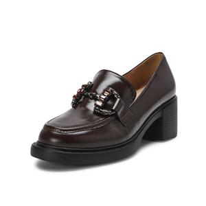 탠디본사 소가죽 로퍼 와인, 723434 C_1336 (6cm)