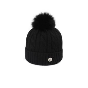 [다이나핏 공식](택가79,000원) 여성 FUR 방울 비니_YWW23C24Z1