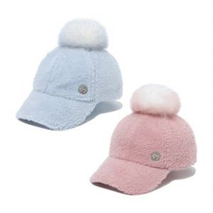 [다이나핏 공식] (택가 89,000원)여성 베이직핏 FUR 플리스 볼캡_YWW23C07