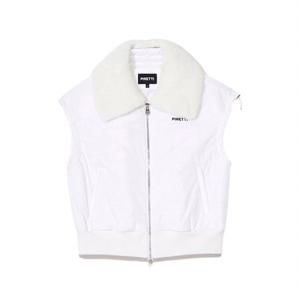 [피레티] 여성 사보나 밍크퍼 숏 베스트 W_TWW23605W2