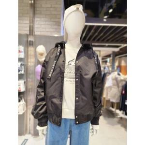 클라이드 엔 FOBJP755F 여성용 등판 레터링 항공점퍼