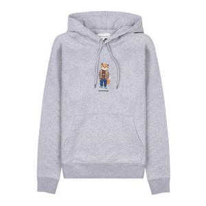 [메종 키츠네] 남성 드레스드 폭스 후드 티셔츠 LM00304KM0001 L