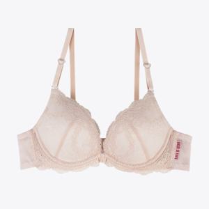 [예스]LOVE IS HERE 라이트 베이지 레이스 브라 YSWBA113