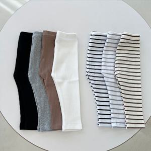 [조이멀티]에브리데이 무지 ST 아동 골지레깅스(66-100) 205304