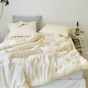 [쁘리엘르] 구름 렌징 모달 차렵이불베개세트 Q/K