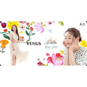 [비너스]24년봄메인제품 이하늬광고팬티 노라인팬티 다리레이스팬티 VPT0980A