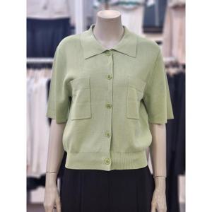 SOUP 세이브존07 여성 포켓 숏 니트 가디건 OA4GDT1