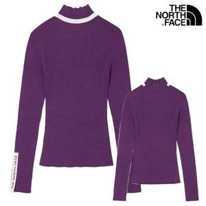 [노스페이스] NT7XQ30 여성 그린필드 긴팔 터틀넥 티셔츠 B