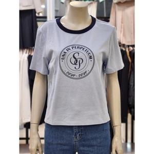 SOUP 세이브존07 영문 레터링 라운드 티셔츠 OA5STT1