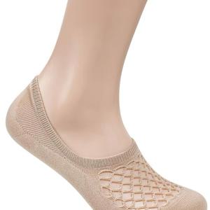 나나 베이직 발등 그물 망사 여자 덧신 5P 고급 학생