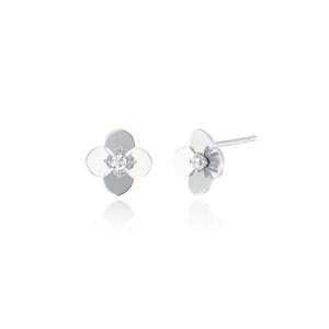 [GB] 튜더로즈 다이아몬드 14K 귀걸이 LEF24021D