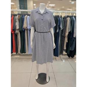 아르테 세이브존07 여성 채크 반팔 원피스 DQBPWO060