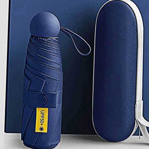 초경량우산 암막 캡슐형 초경량양산 양산 5단 네이비