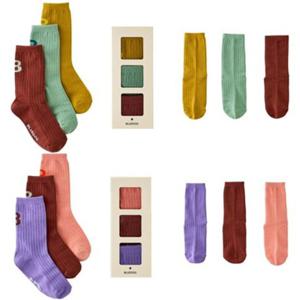 [블루독8-키즈] 24FW PU)에센셜3종양말세트 장말 데일리삭스 공용 초등학생 세돌선물 24A1981008