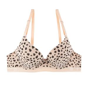 [예스]베이지 레오파드 브라 YSWBY601