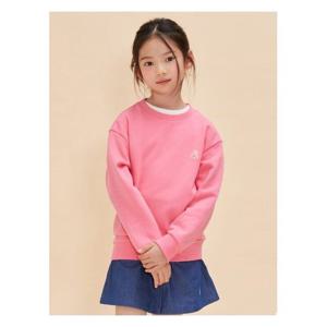 [빈폴키즈][Essential] 스웨트 셔츠 - 핑크 (BI4741UE4X)