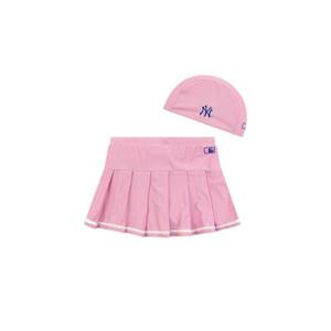 [택가/69000] MLB 키즈 플리츠 스커트+수모 GB71SW42831-50P