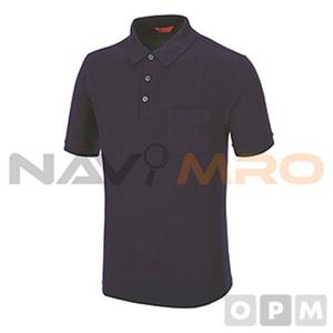 반팔 카라 티셔츠/1벌/ XXX(110)/곤색