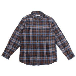 [뱅뱅]남녀공용 체크 면 긴팔 남방 (NSK633)