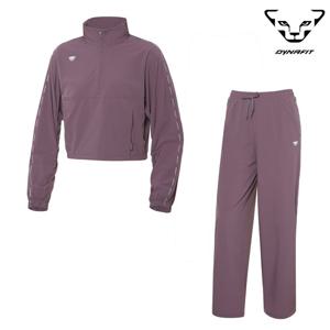 다이나핏 여성 크롭 아노락 브레이커 트레이닝 셋트 WU139V8337V8