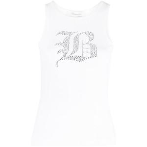 블루마린 여성 화이트 탱크탑 2T049A N0100