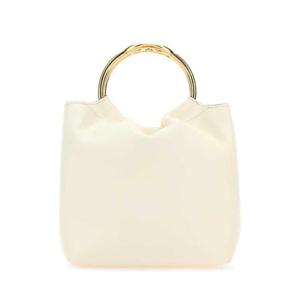 발렌티노 가라바니 여성 아이보리 레더 버킷백 4W2B0N18TLJ 098