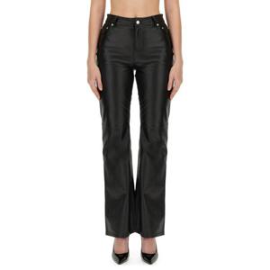 모스키노 진스 여성 블랙 가죽 팬츠 37058216_1555