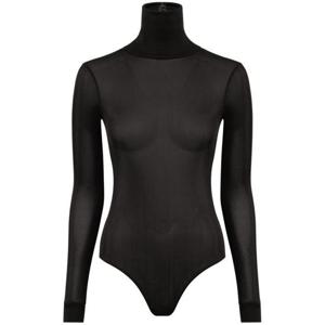 메종 마르지엘라 여성 블랙 바디수트 S51NA0104 S24468900