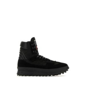 메종 마르지엘라 남성 블랙 레더 하이탑 스니커즈 S57WS0479P6223 T8013