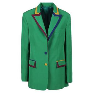 알렉산드로 엔리케즈 여성 그린 블레이저 AEJK246 MUFVE